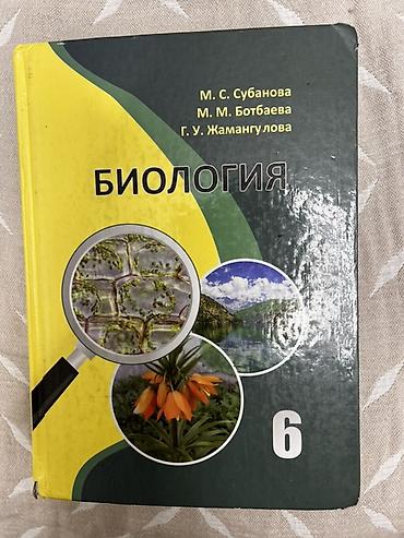 Книги и журналы: Школьные учебники (комплект) 1) Математика, 6 класс. 2) Кыргыз — 3