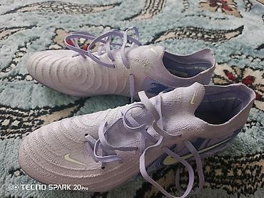 Спорт и отдых: Футбольные бутсы Nike, фиолетовые. - Лёгкий вязаный верх с — 3