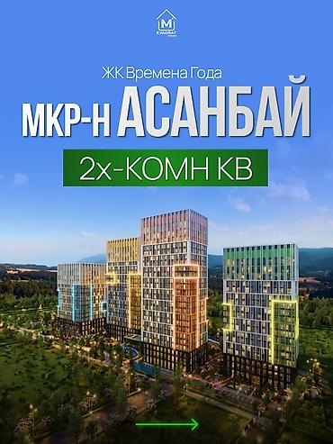 2 комнаты, 85000 м², Элитка, 12 этаж, ПСО (под самоотделку)