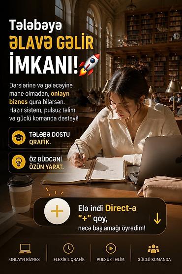 Готовый бизнес: Onlayn biznes və əlavə gəlir imkanı Təsvir: - FM Network — 2