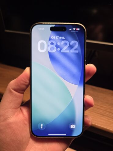 Apple iPhone: IPhone 15 Pro, Б/у, 128 ГБ, Natural Titanium, 87 % — 1