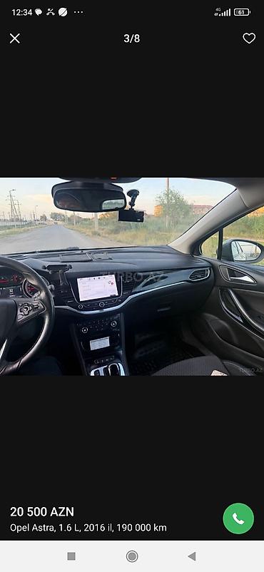 opel astra qiyməti: Opel Astra: 1.6 l | 2016 il 190000 km Universal — 7