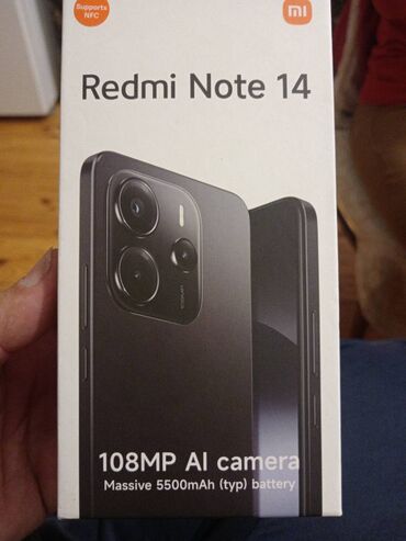 телефон fly 4505: Redmi Note 14 Pro, 256 ГБ, цвет - Голубой, Сенсорный, Отпечаток пальца, Две SIM карты