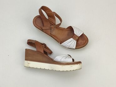 bluzki bejsbolówka damskie: Sandals for women, 37, condition - Fair