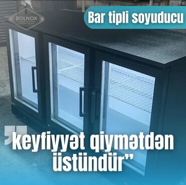 Soyuducu avadanlığı: Bar Tipli Soyuducu – BOLNOX Məhsulun Təsviri: Bar tipli soyuducu