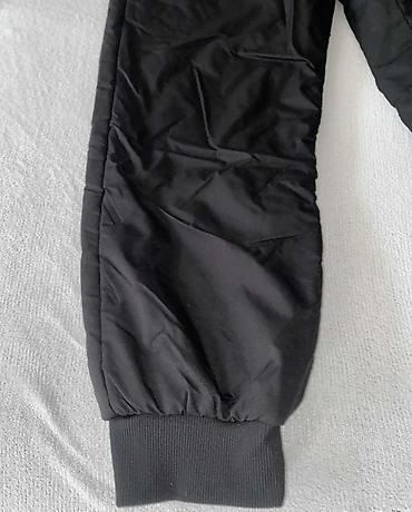 ps majce: Zimske sportske pantalone, crne - Topao model sa unutrašnjom postavom — 4