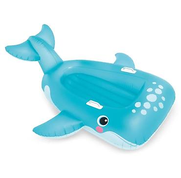 çimerlik: 🐋 Intex Mavi Balina – Premium Şişmə Hovuz Yatağı (168x140 sm) Yay — 2