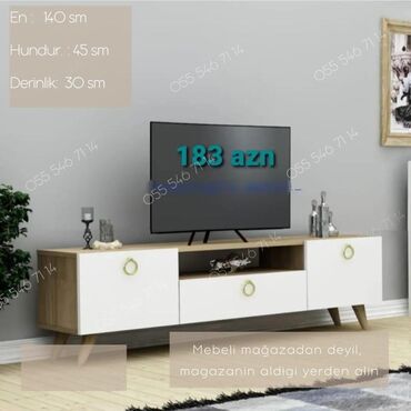 тв тумбы на заказ: Tv stend tv alti sifarisle hazırlanır. ⚜️Rəng ve olcu seçimi var