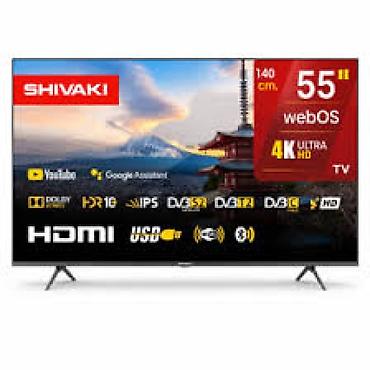 mi tv box: Shivaki S55MUA800 Ultra HD 4K Televizor Shivaki S55MUA800 gündəlik ev — 2