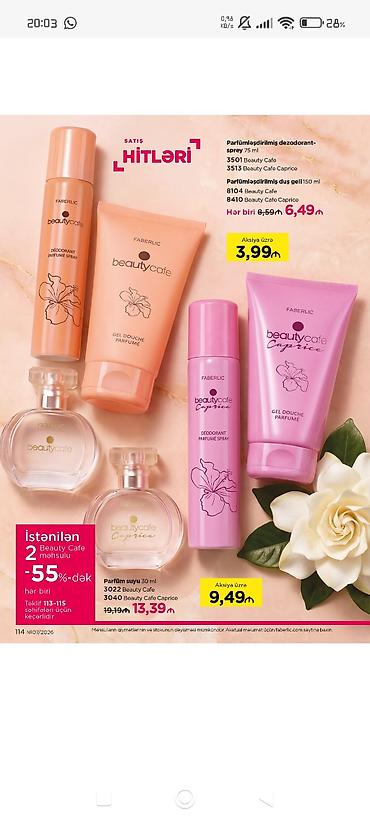 Kosmetika dəstləri: Kosmetik dəst, >10 məhsul, Yeni, Ödənişli çatdırılma, Rayonlara çatdırılma, Pulsuz çatdırılma — 12