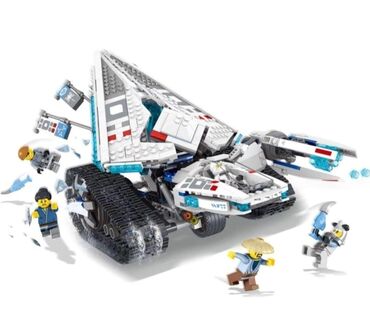 uşaq üçün qoşqulu maşınlar: Lego Ninjago seriyasından olan 976+ parçadan ibarət lego seti. 🪅