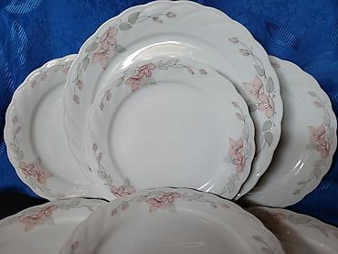ogledalo za sminkanje za devojcice: Servis za torte,kolace 1954 do 1975godina Bavaria. Servis Gerbruder — 6