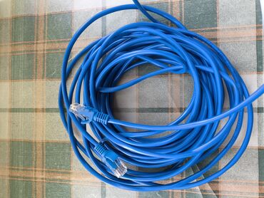 старые компьютеры: Ethernet кабель, оказалось что ненужен поэтому продаю, работает, 10м~