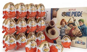 яйца гусиные: Набор Kinder Joy x One Piece (лимитированная серия, Netflix) - — 1