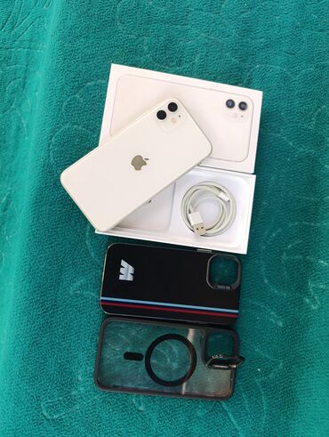 Apple iPhone: IPhone 11, 64 GB, White Titanium, Simsiz şarj