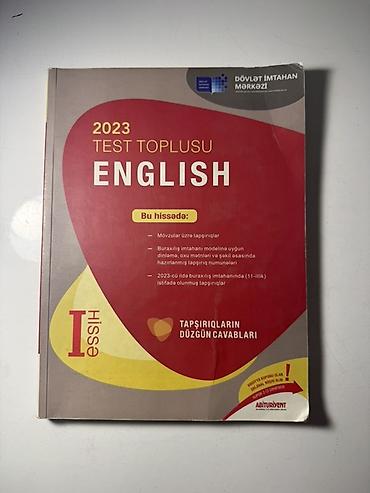 Testlər: DİM test topluları dəsti Məhsul təsviri: - Dövlət İmtahan Mərkəzinin — 2
