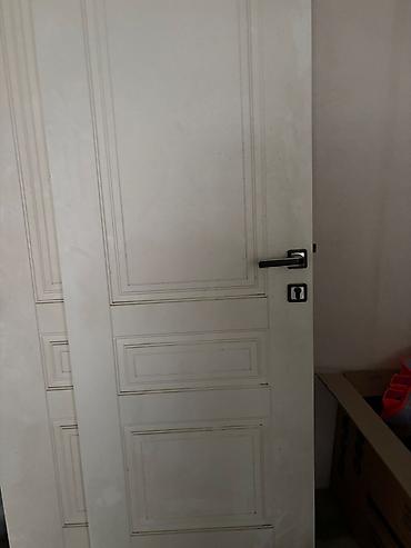 ağ qapı: Qonaq otağı üçün Yeni Otaq qapısı 90x205 sm Naliçnik ilə, Zəmanətsiz, Ödənişli quraşdırma, Ödənişli çatdırılma — 8