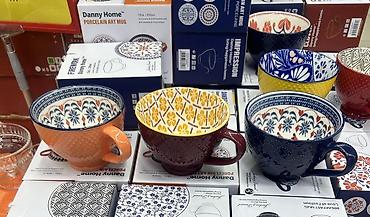 karaca home: Danny Home “Porcelain Art Mug” – dekorativ naxışlı iri fincanlar - — 2