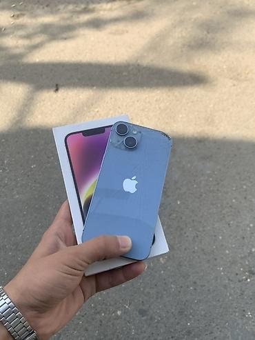 2 ci el komputer: IPhone 14, 128 GB, Mavi, Qırıq — 3