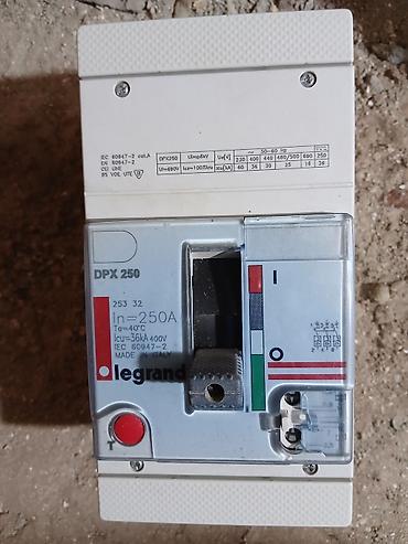test pompasi: Legrand Elektrik avtomat, 3 faza — 3
