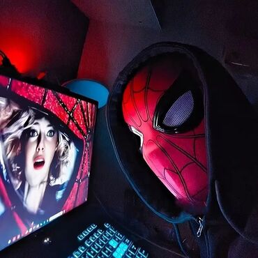 купить пистолет с пластмассовыми патронами: 🕷 Маска Spider-Man — новинка! 🔴 Абсолютно новая, в фирменной коробке