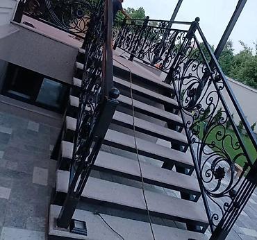 Изготовление перил: Изготовление перил Материал: Кованное железо, Наружные, Бесплатный замер — 117