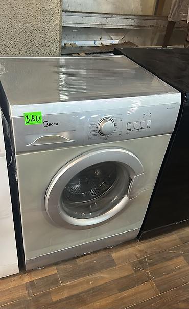 Midea önyükləməli paltaryuyan maşın - Rəng: gümüşü/boz korpus, şəffaf lalafo.az -da Midea önyükləməli paltaryuyan maşın - Rəng: gümüşü/boz korpus, şəffaf