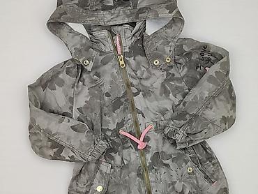 chabrowy sweter: Kurtka przejściowa, H&M, 2-3 lat, 92-98 cm, stan - Bardzo dobry — 1