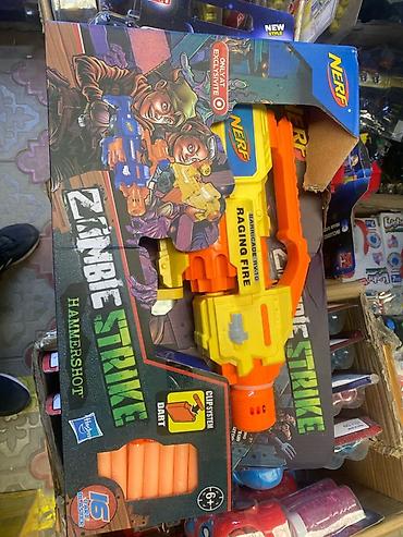 hamm: Игровой бластер Nerf Zombie Strike Hammershot (серия Zombie Strike) — 1
