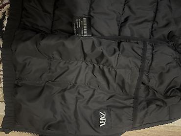 Куртки: Мужская куртка, M, Zara basic, Б/у, цвет - Черный, Самовывоз, Платная доставка — 2