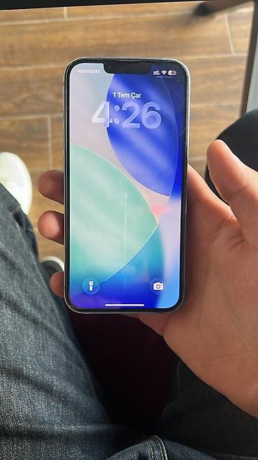 16 pro max qiymeti: IPhone 14, 128 GB, Mavi, Face ID — 1