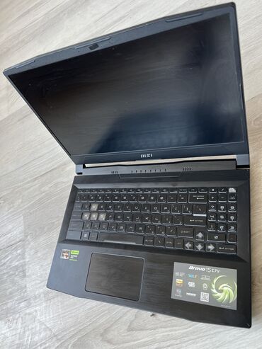 ноутбук 3050: Ноутбук, MSI, 16 ГБ ОЭТ, AMD Ryzen 5, 15.6 ", Колдонулган, Жумуш, окуу үчүн, эс тутум SSD