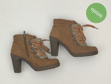 Botki: Marco Tozzi, Botki damskie, rozmiar 38 — 4