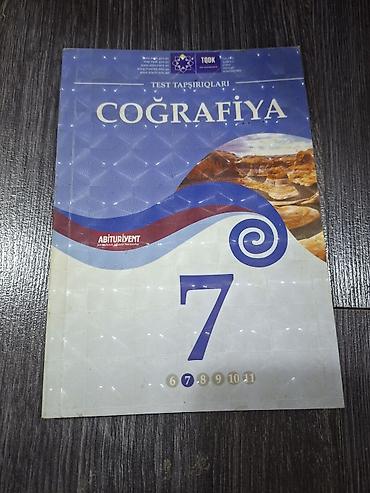 8 sinif coğrafiya pdf: Coğrafiya fənni üzrə test tapşırıqları kitabı – 7-ci sinif — 1