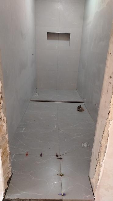 metal asma tavan: Xidmət: Kafel-metlax və duş zonası plitələmə işi Təsvir: - Hamam və — 3