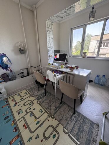 бишкек 1 комнатная квартира: 1 комната, 35 м², 105 серия, 4 этаж, Евроремонт