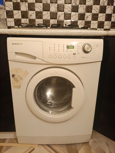 Kondisionerlər: Paltaryuyan maşın Samsung, 4 kq qədər, İşlənmiş, Avtomat, Qurutmasız, Kredit yoxdur, Ödənişli çatdırılma