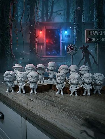 3d draperi: Stranger Things 3D Fiqurlar – Kolleksiya və Hədiyyə Istədiyiniz — 2