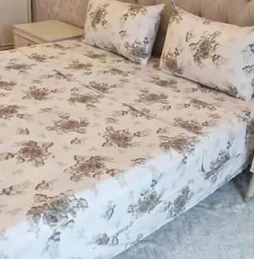 Комплекты постельного белья: Простыня 100%хб, постельное бельё, навалочки текстиль, постельное — 30