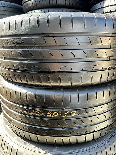 r17 22555: Шины 225 / 50 / R 17, Лето, Б/у, Пара, Германия, Continental — 1