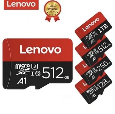 Yaddaş kartları: Orginal Lenovo yaddas kartlari. Mağaza bağlanır! Maya dəyərinə