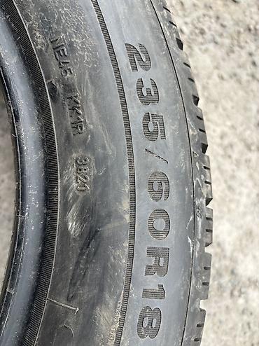 Шины: Шины 235 / 60 / R 18, Всесезонная, Б/у, Пара, Германия, DUNLOP — 5