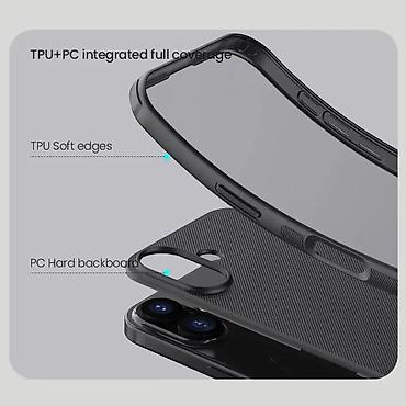 Maske i futrole za telefone: Futrola NILLKIN Super Frost PRO MAGNETIC za iPhone 17 (6.3) crna — 6