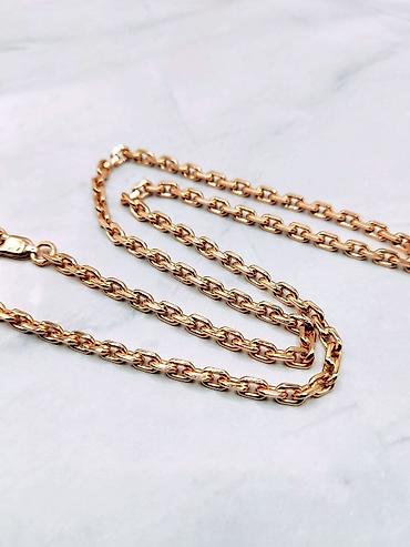 Цепочки: Цепь для бензопилы, Якорное, Проба 585, Унисекс, Новый, Ручная работа — 14