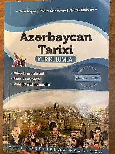 Məhsul: “Azərbaycan Tarixi – Kurikulumla” (2024/25-ci il nəşri)