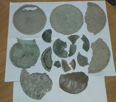 Другие предметы коллекционирования: Продам древние зеркала (фрагменты). начищенные