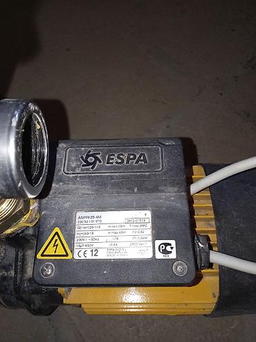 seyf silah: ESPA ASPRI 25 4M su nasosu – İspaniya istehsalı, avtonom təzyiq — 2