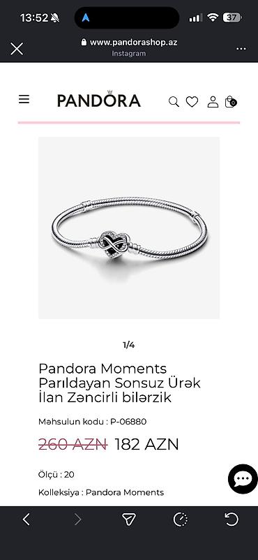 pandora qutu: Bilərzik, Pandora, Gümüş — 2