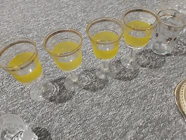 Qədəhlər: Qədəhlər, Xrustal, 200 ml, SSRİ — 6