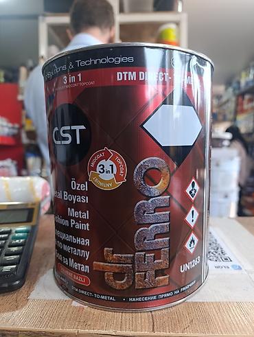 mat: Специальная краска по металлу CST dr FERRO 3-в-1 (ANTIRUST + MIDCOAT + — 3